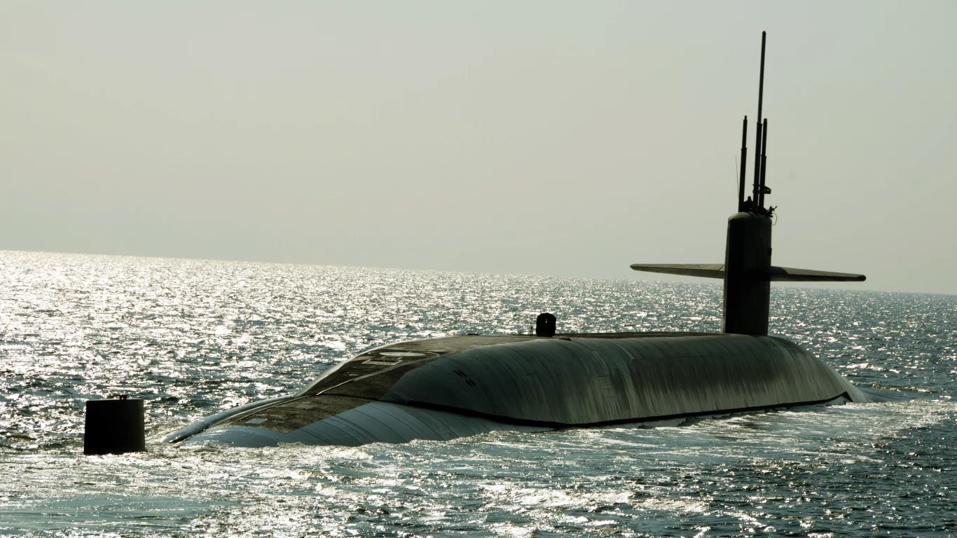 вмс сша, uss, атомная подводная лодка, maryland, ssbn 738
