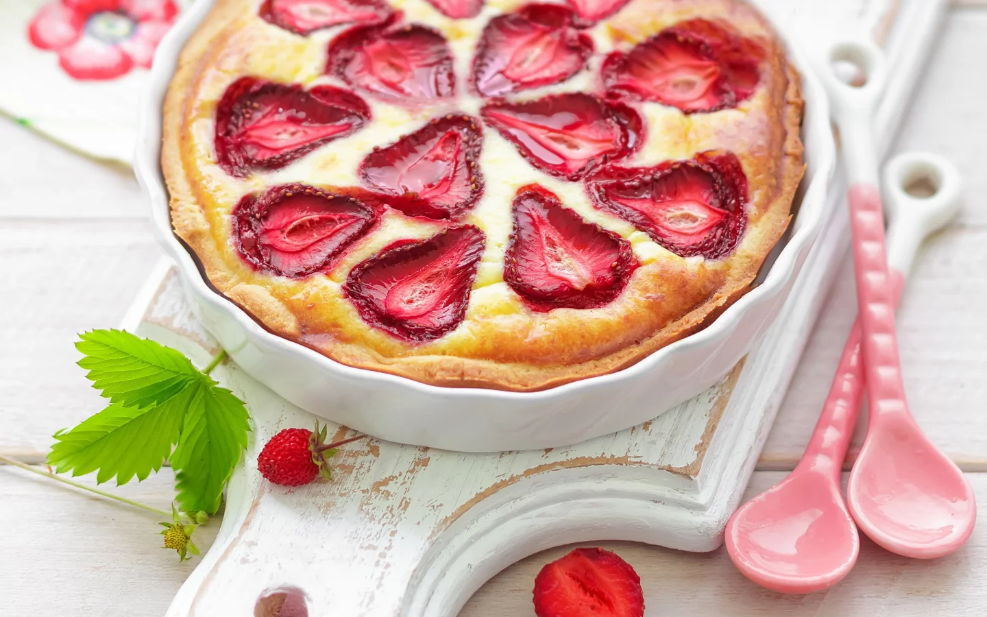 ягоды, клубника, десерт, еда, сладкое, berries, dessert, strawberries