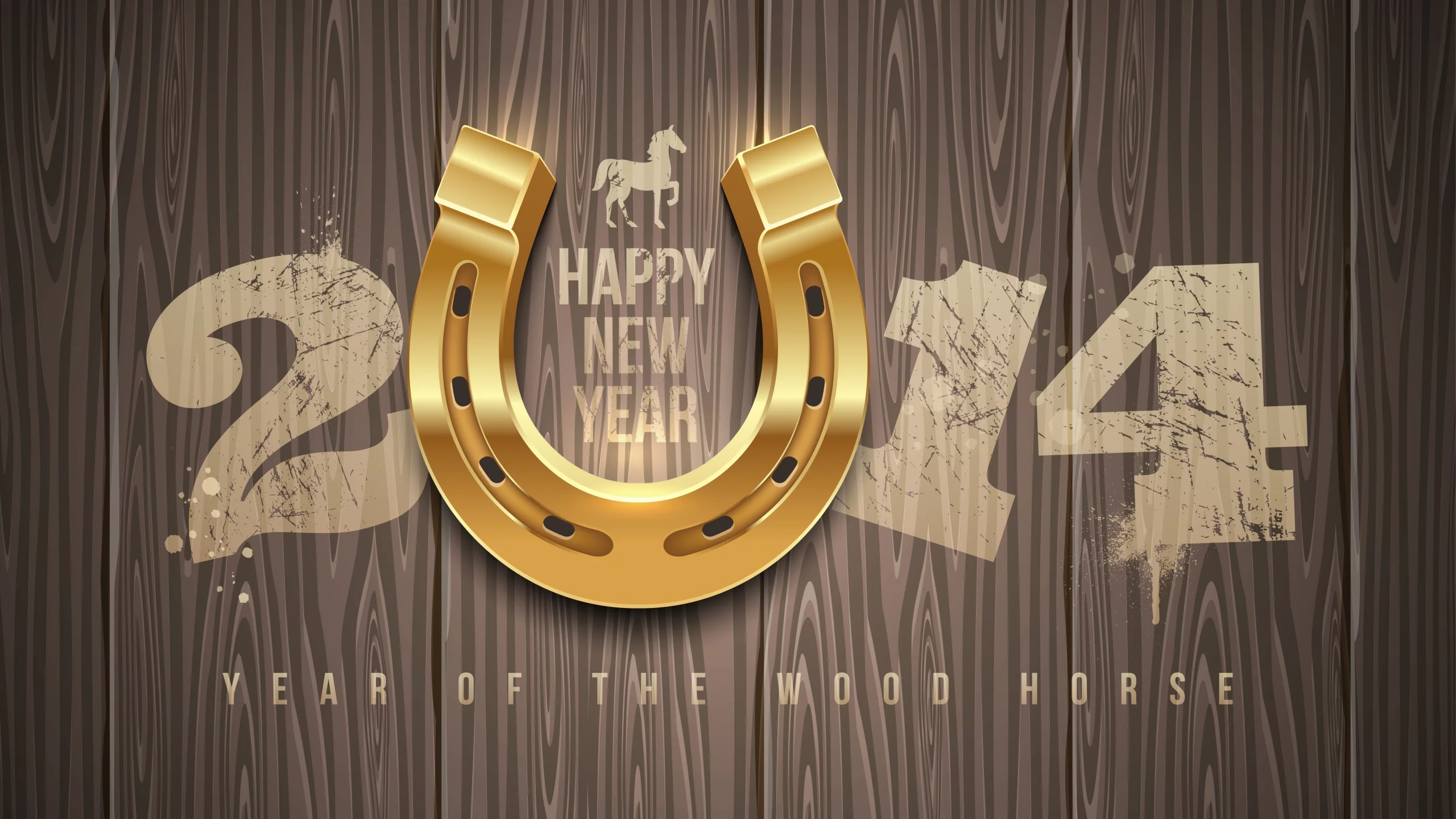 2014 год, happy new year, с новым годом, year of the wood horse, 2014