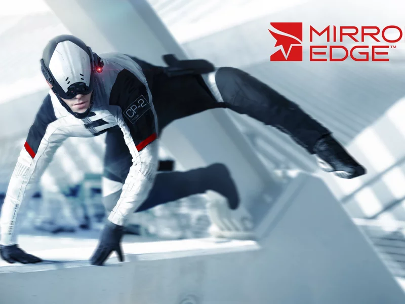 Mirrors edge, enemy, враг, паркур