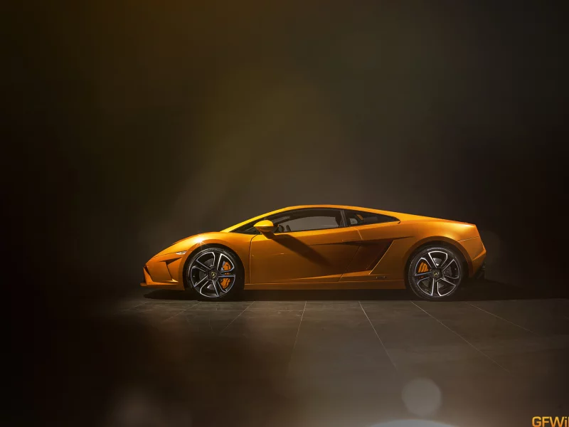 стена, lamborghini, пол, lp560