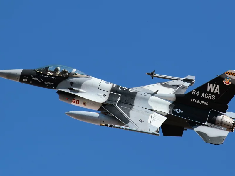 самолёт, оружие, f-16