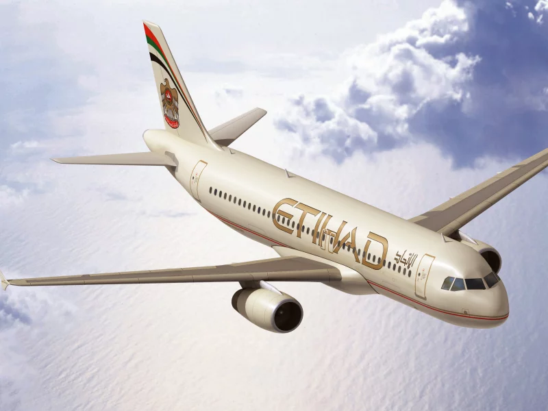 737, боинг, самолет, etihad airways, летит, boeing, авиалайнер
