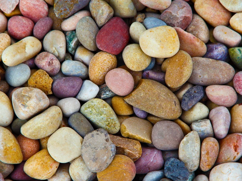colorful, pebbles, stones, stones