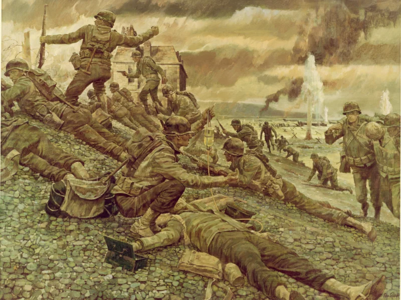 нормандия, 6 июня 1944 года, франция, арт