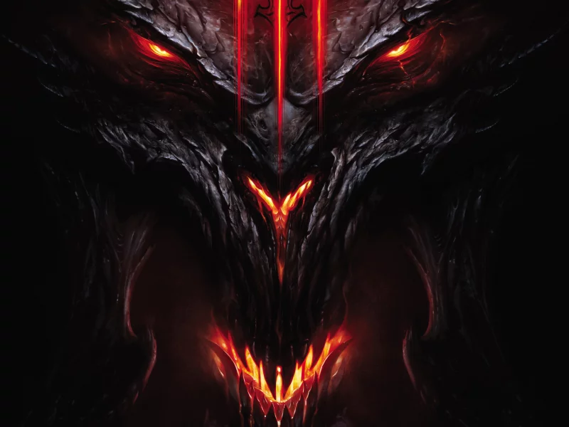 diablo iii, face and head, demon, diablo 3, devil