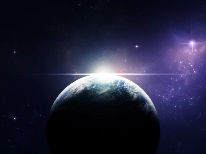 планета, арт, космос, звезды, space
