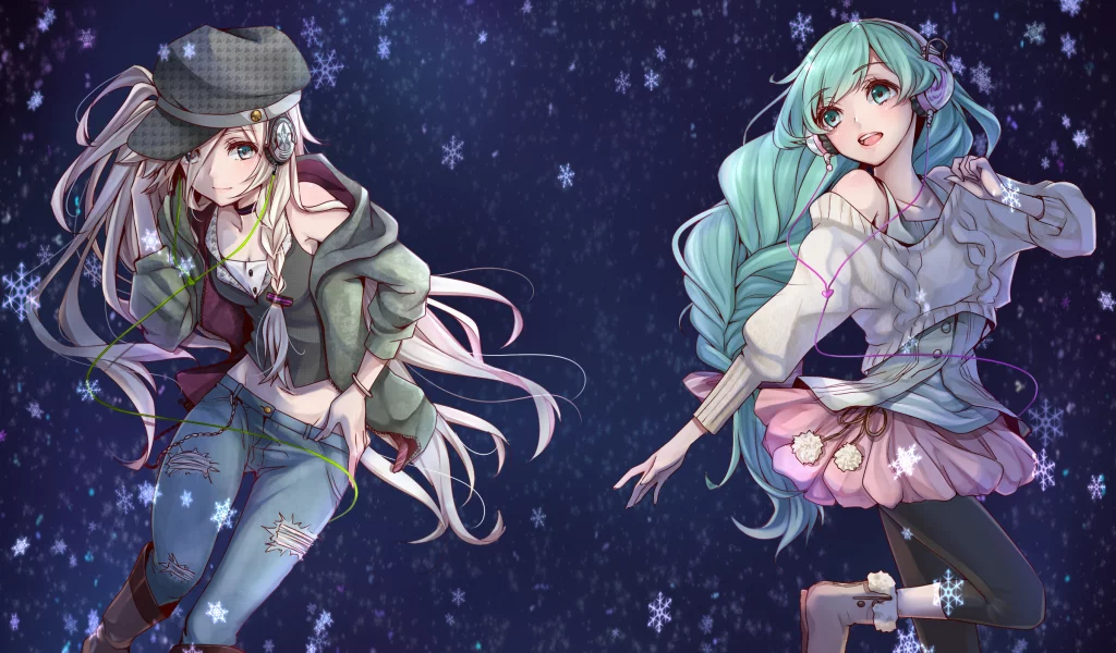 ia, vocaloid, арт, кепка, hatsune miku, masami chie, вокалоид, девушки