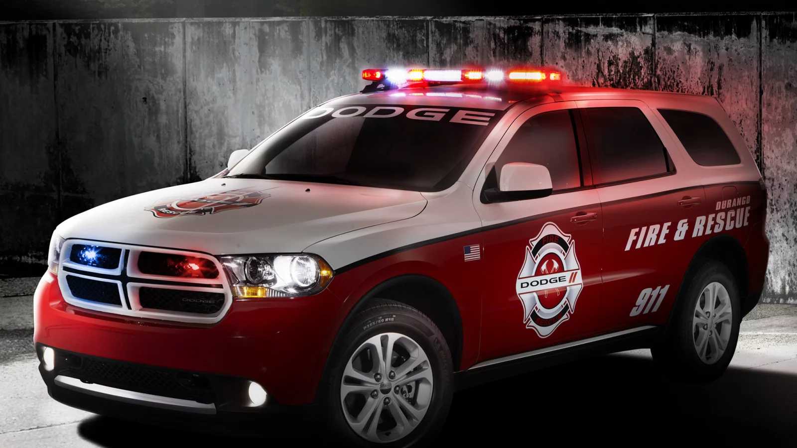 fire &amp; rescue, пожарный, dodge, додж, durango, дюранго, 2012