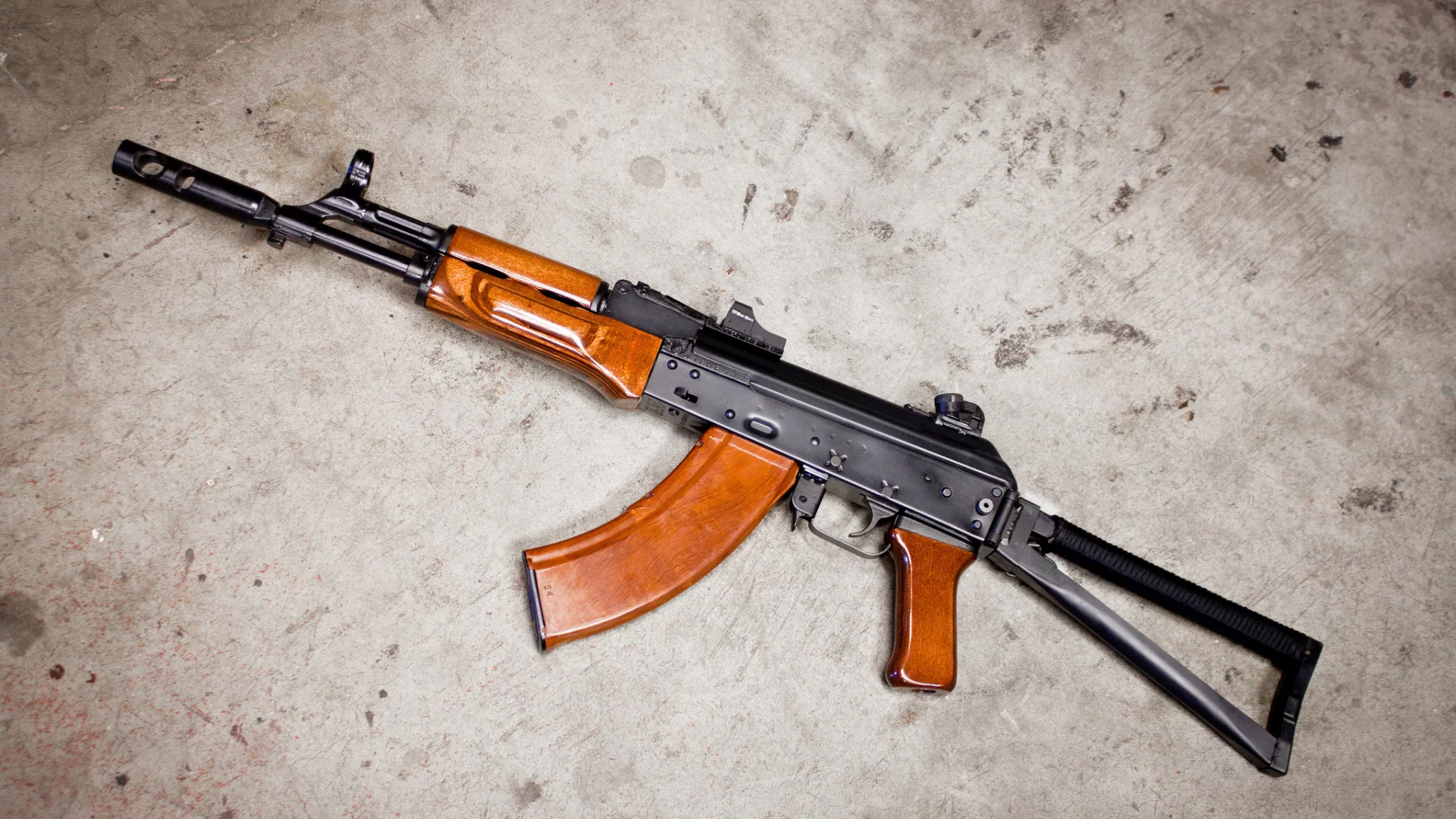 акс-74, фон, автомат, калашникова