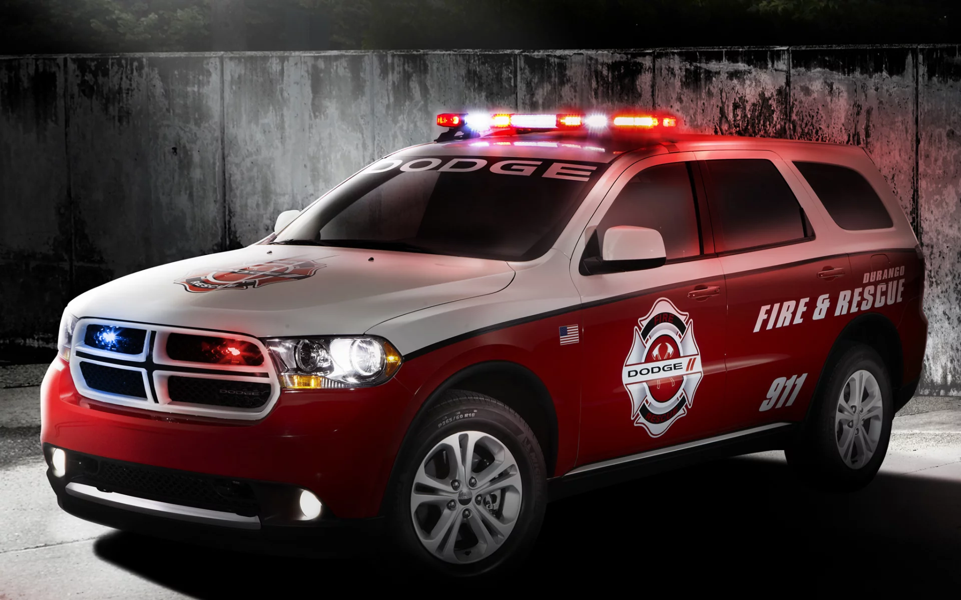 fire &amp; rescue, пожарный, dodge, додж, durango, дюранго, 2012