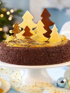 cake, happy new year, christmas tree, christmas, dessert, merry christmas, holiday, decoration