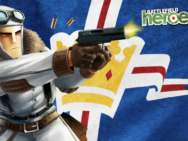 онлайн-игра, в, многопользовательская, battlefield heroes, bfh