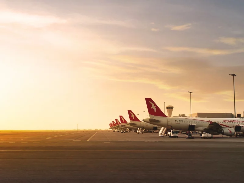 свет, аэропорт, много, 777, авиация, boeing, самолет, air arabia