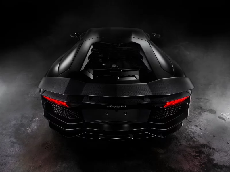 aventador, johan lee photography, matte black, by perillo collision center, lamborghini