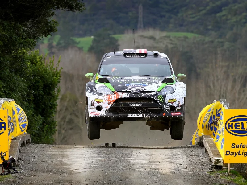 wrc, передок, ралли, fiesta, rally, форд, ken block, ford, фары, спорт