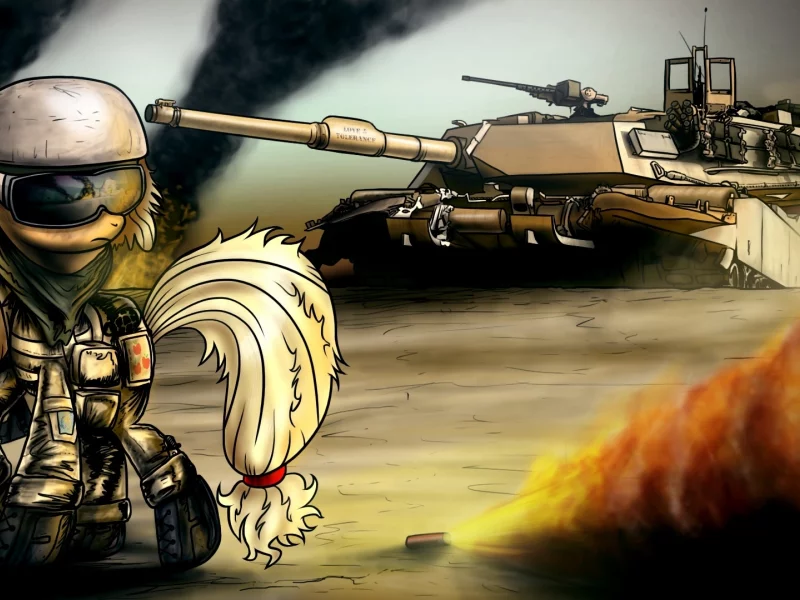 арт, игра, my little pony, пони, танк