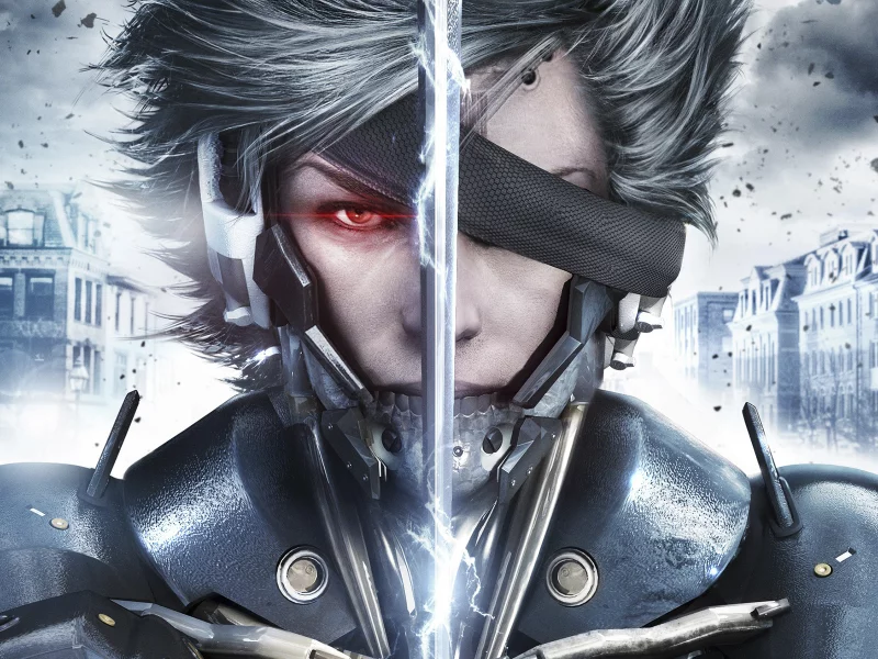 metal gear rising revengeance, меч, дом, raiden, броня, ниндзя, киборг
