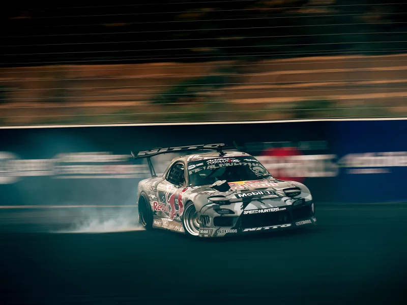 дрифт, мазда, mazda rx-7, занос, formula drift