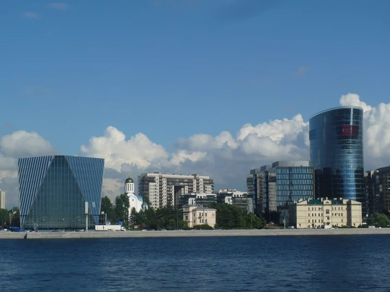 питер, нева, набережная, здания, тп