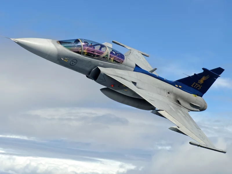 jas 39, истребитель, многоцелевой, небо, gripen