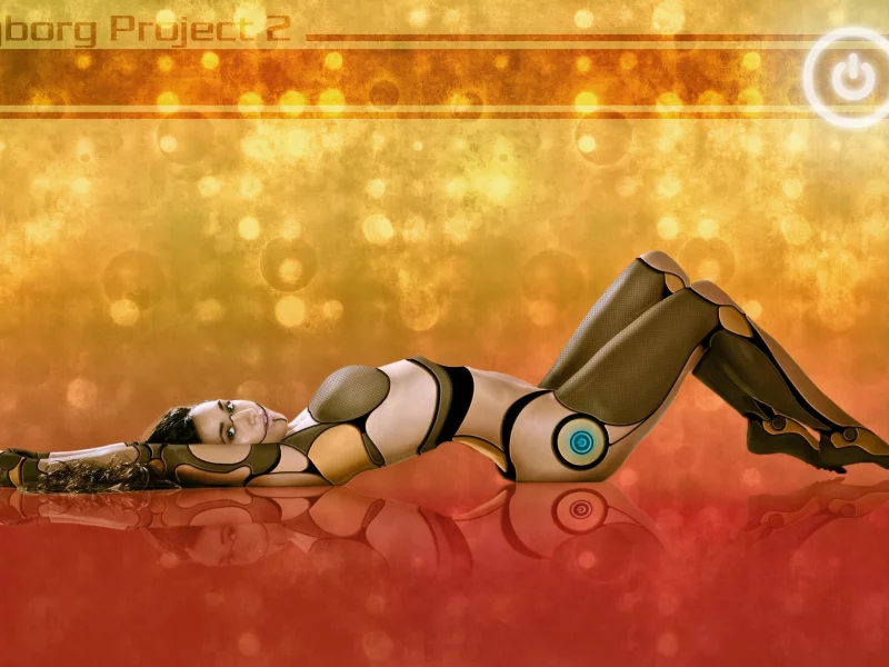 cyborg project, руки, поза, взгляд, киборг, девушка, лежит