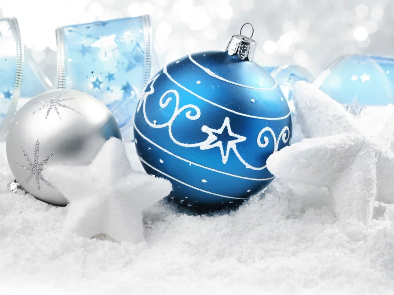 ornaments, balls, presents, snow stars, new year, decoration, merry christmas, 