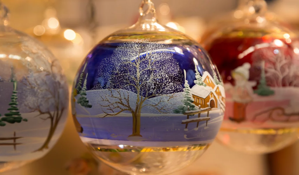 праздник, макро, christmas balls