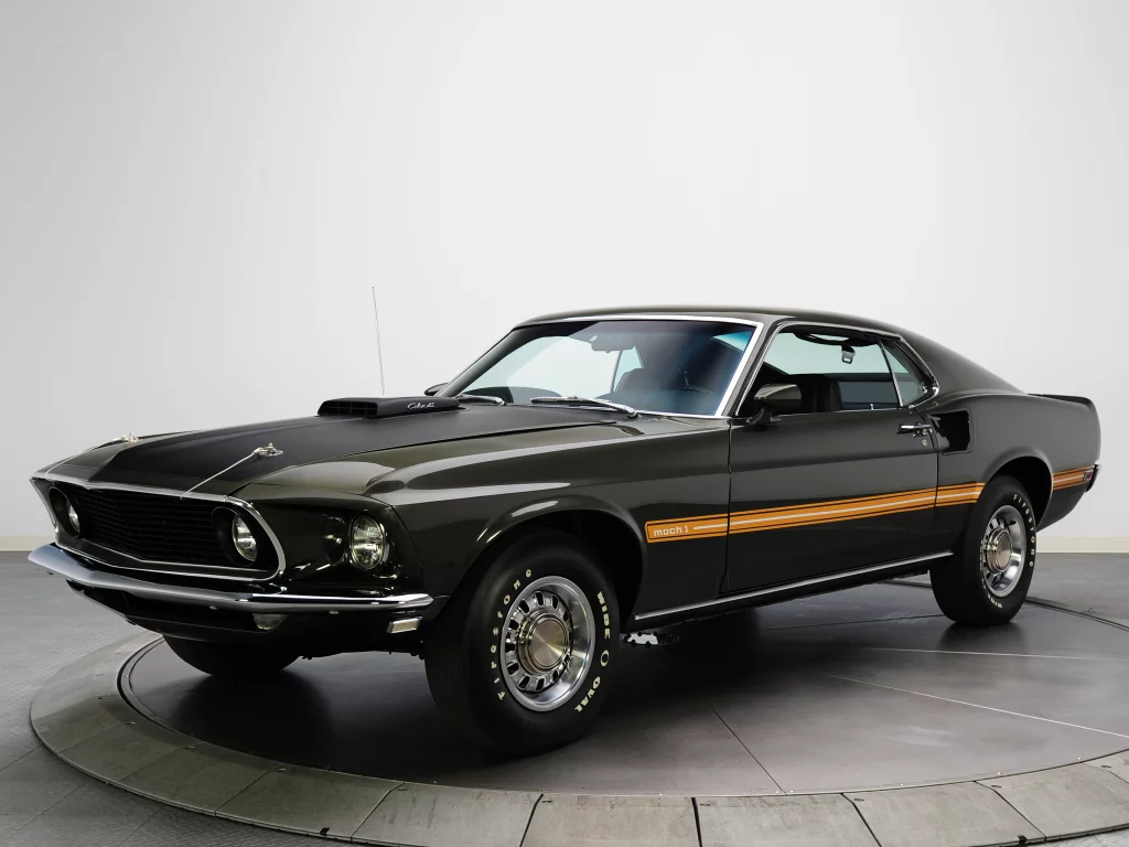 cobra jet, мускул кар, muscle car, mach 1, mustang, 1969