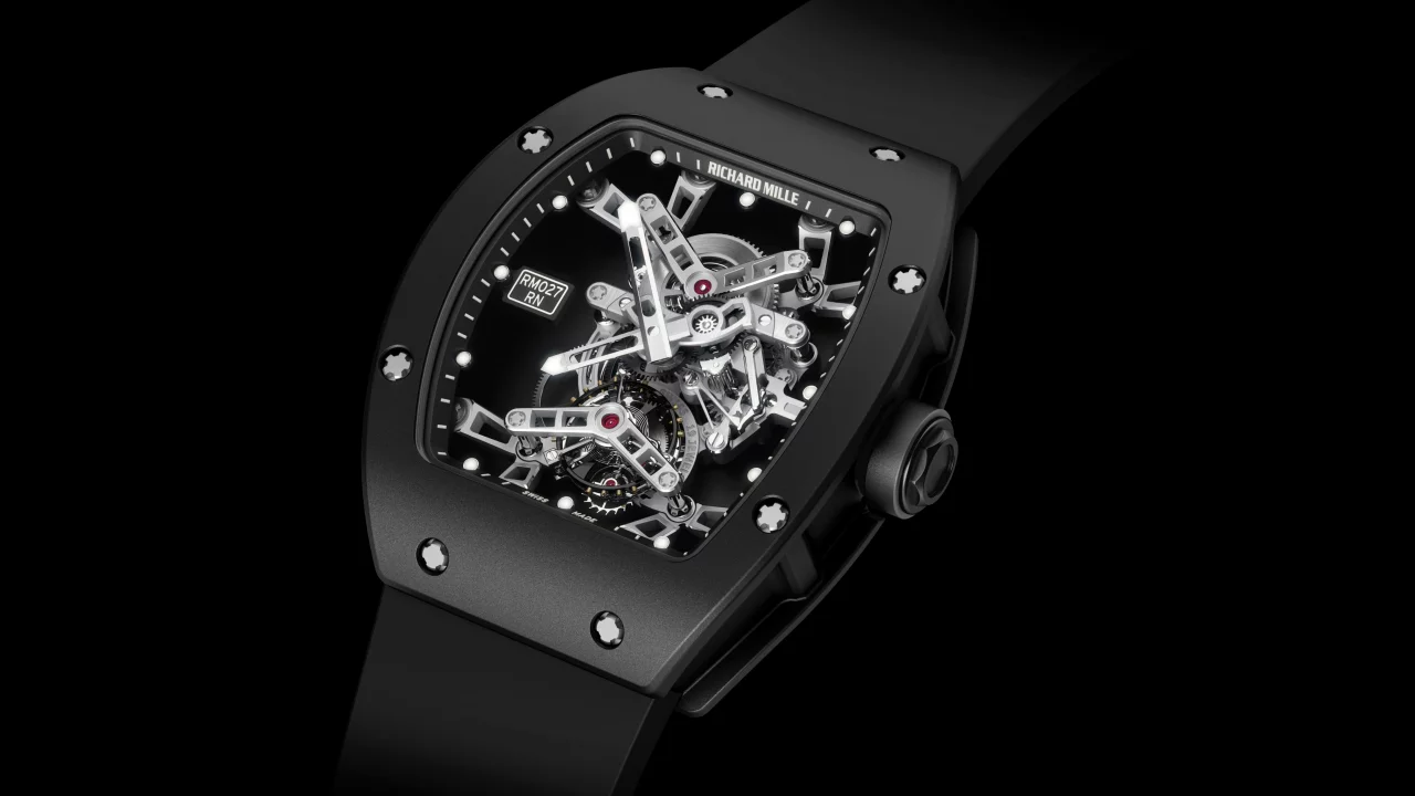 макро, часы, richard, mille, watch