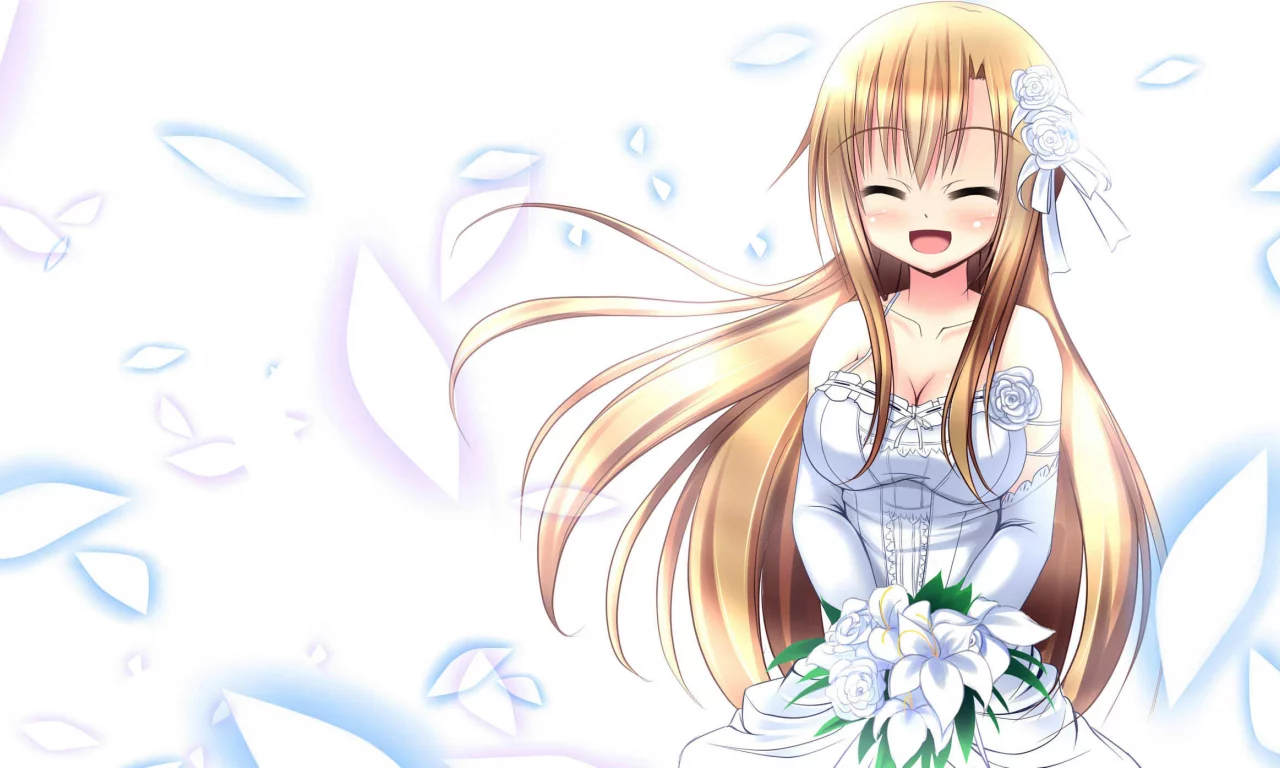 асуна, sao, asuna, мастера меча онлайн, sword art online, платье