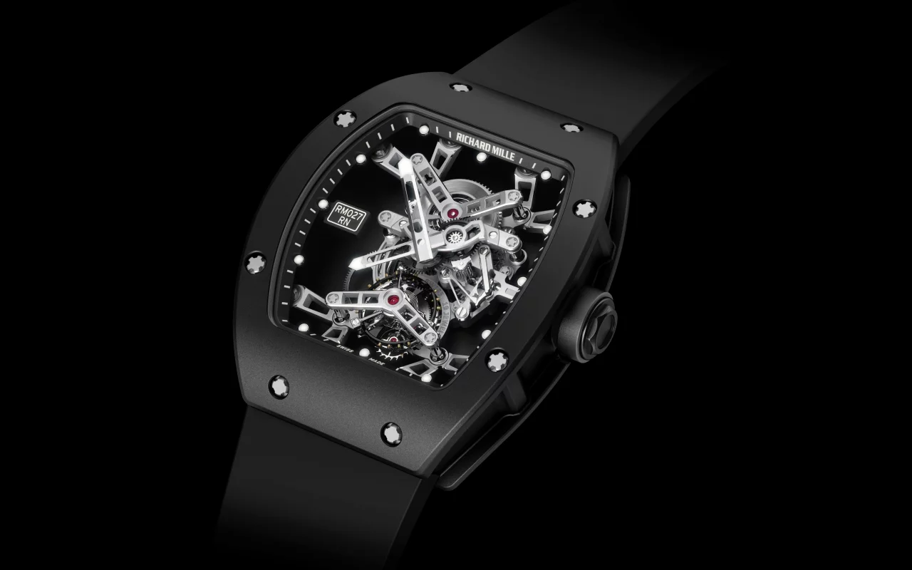 макро, часы, richard, mille, watch