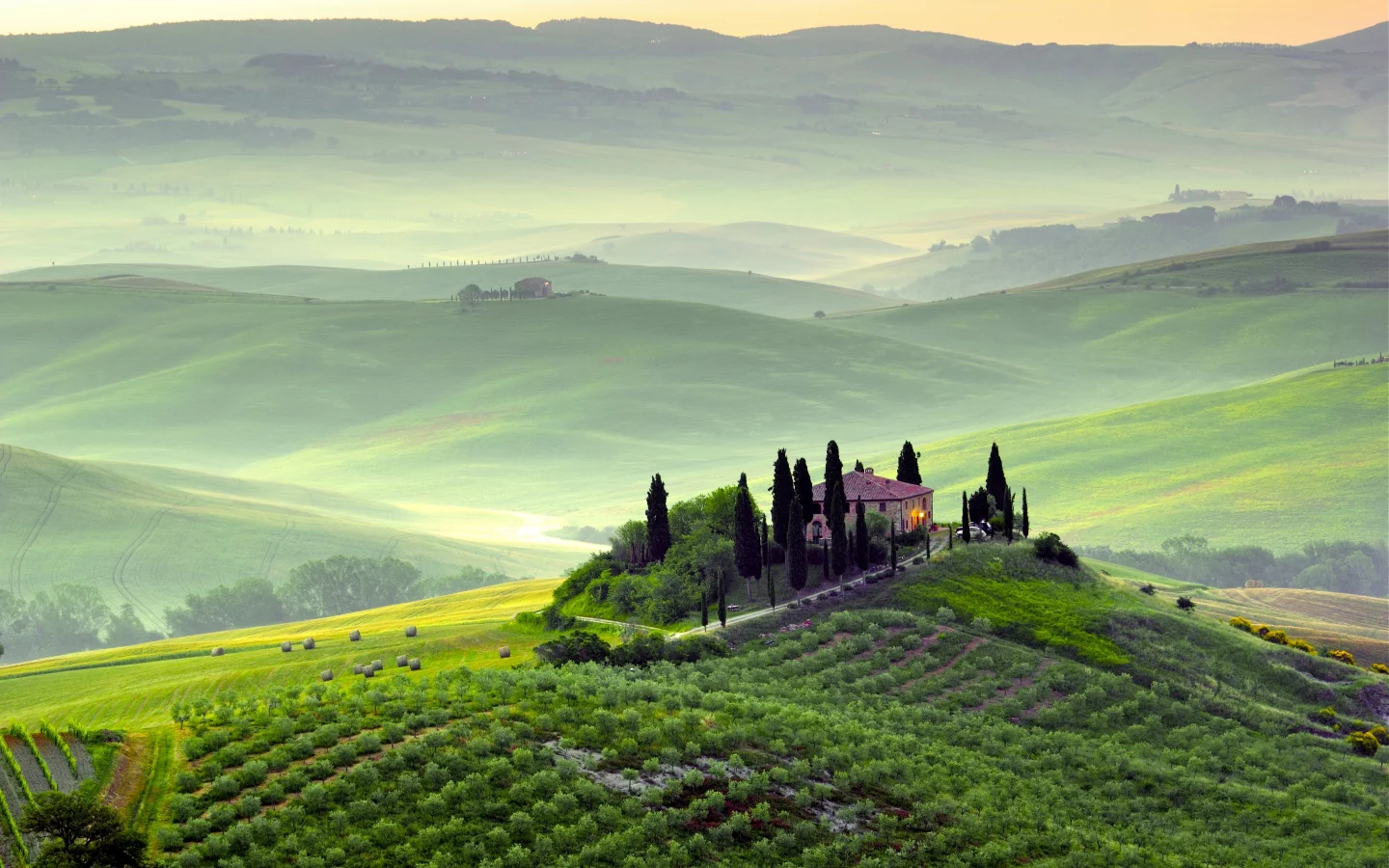 италия, пейзаж, tuscany, тоскана, пьенца, toscana, italy, pienza