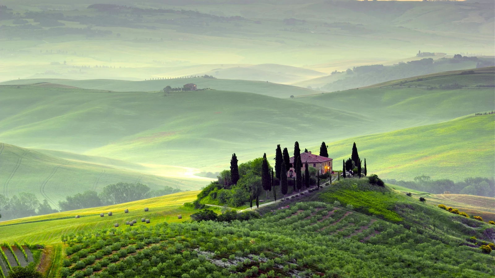италия, пейзаж, tuscany, тоскана, пьенца, toscana, italy, pienza
