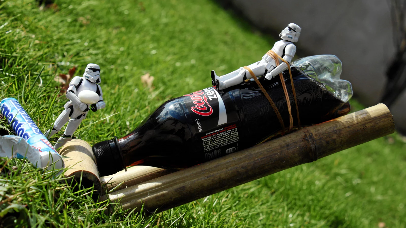 star wars, mentos, coca cola, stormtroopers
