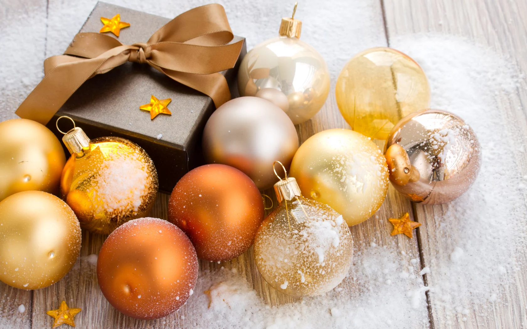 коричневая, christmas, new year, коробка, коробочка, подарок
