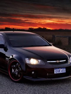 шевроле, вечер, chevrolet lumina ss, пикап