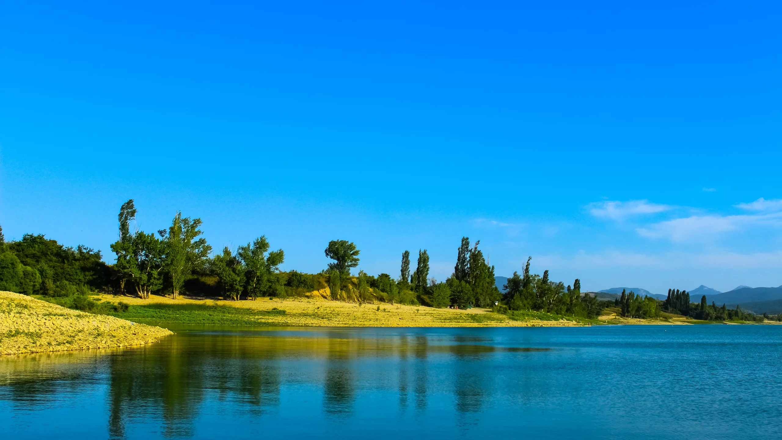 вода, горы, природа, Крым