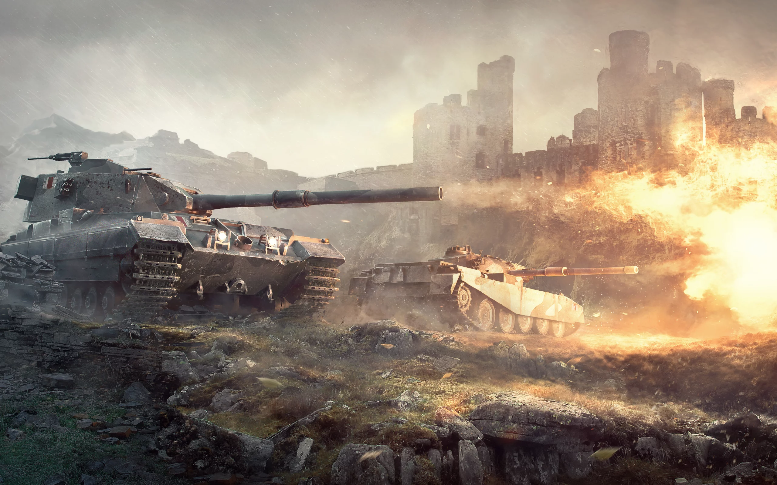 wot, мир танков, танки, world of tanks, выстрел, британские