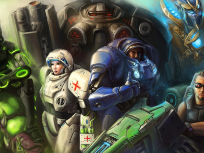 ghost, terran, marauder, marine, vulture, starcraft, medic, protoss