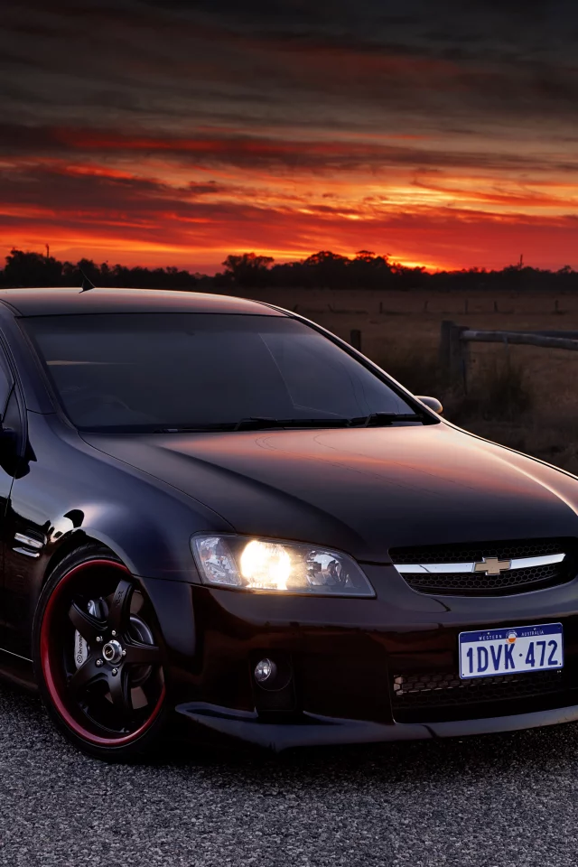 шевроле, вечер, chevrolet lumina ss, пикап