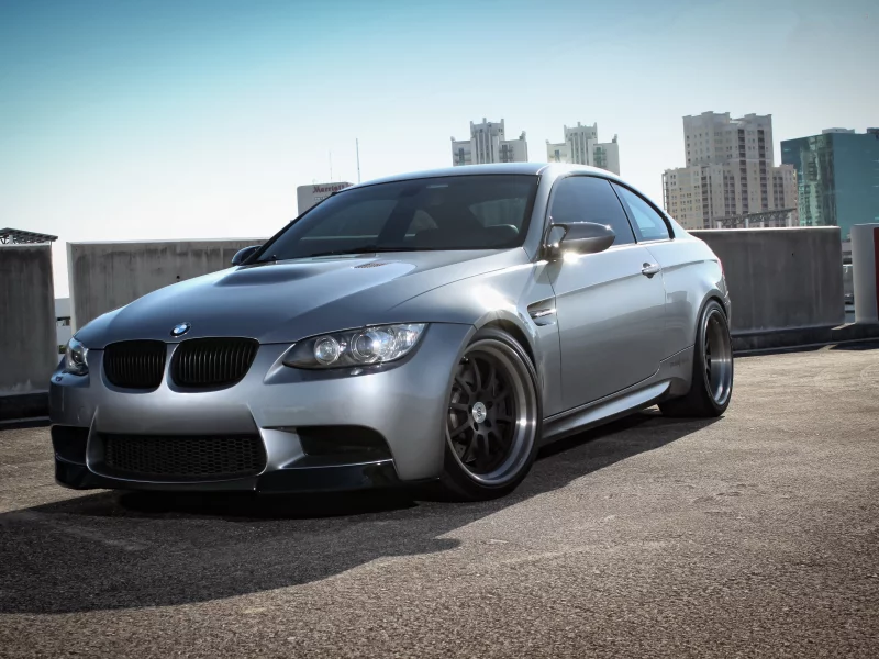 бмв, крыша, серебристый, парковка, bmw, silvery, купе, m3, e92