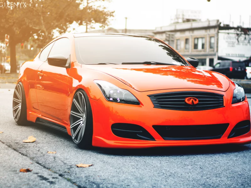 тюнинг, инфинити, g35, tuning, infiniti, orange, оранжевая, stance
