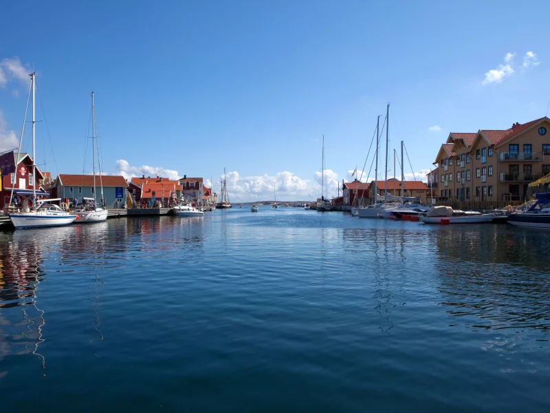 город, пейзаж, страна, вода, природа, небо, река, облака