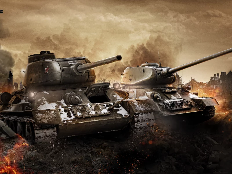 t-34, month may 2013, танки, t-34-85, арт, ссср, world of tanks