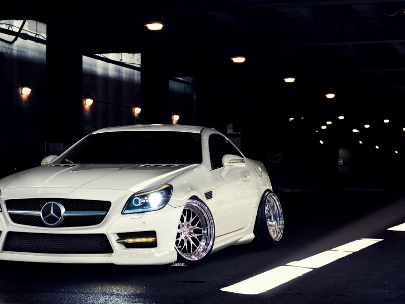 тюнинг, мерседес, купе, mercedes slk