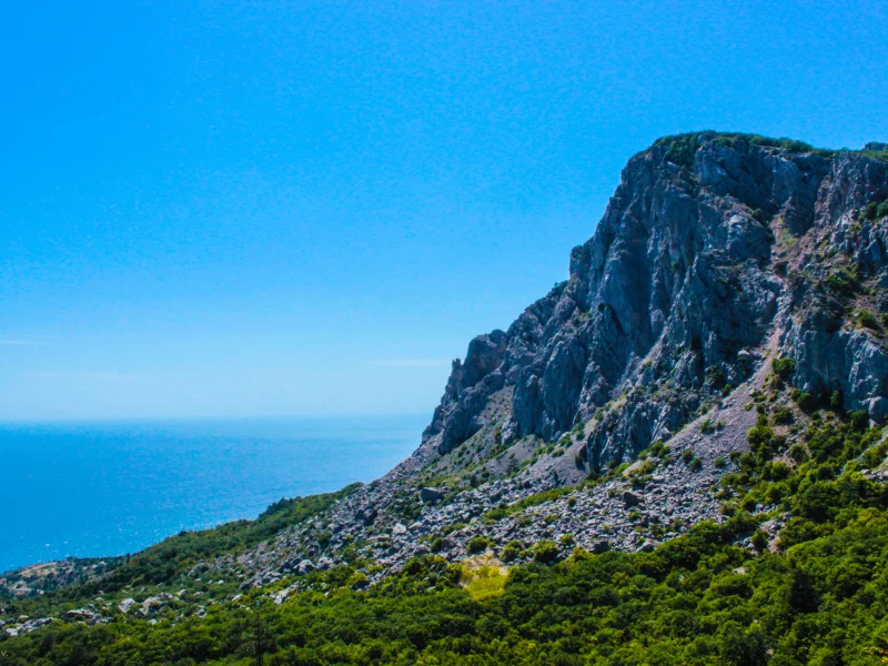 Скала, природа, Крым