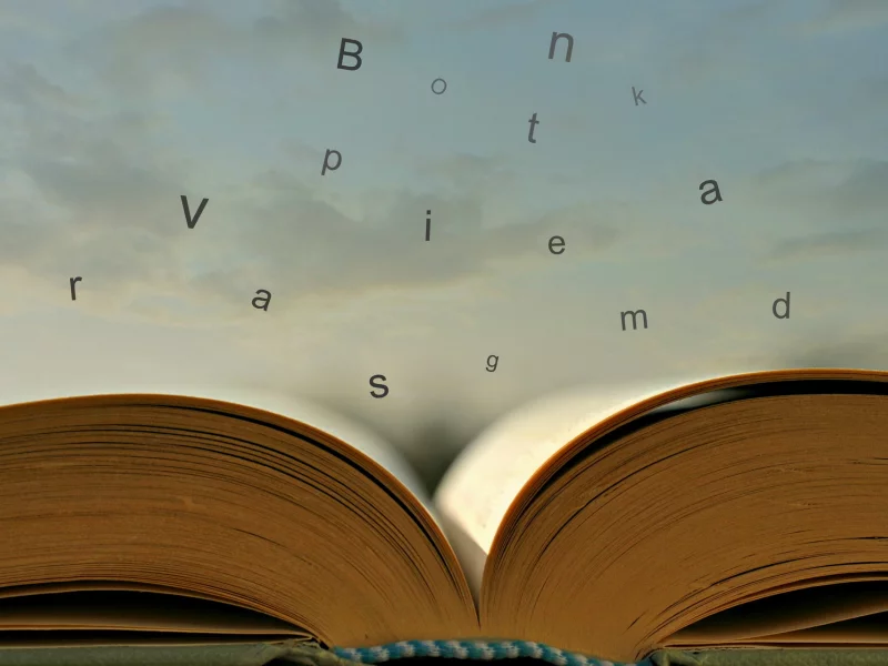 escape, книга, буквы