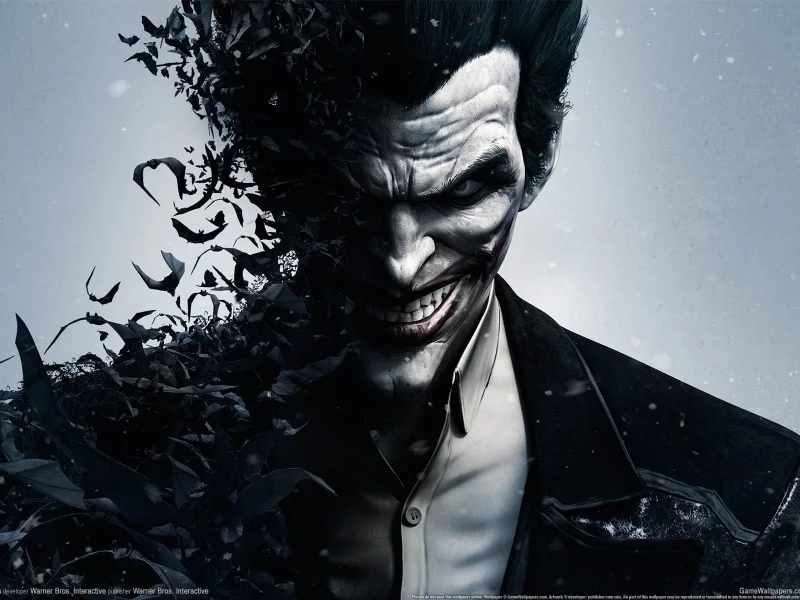 batman arkham origins, джокер, красный колпак, joker, дьявол готэма