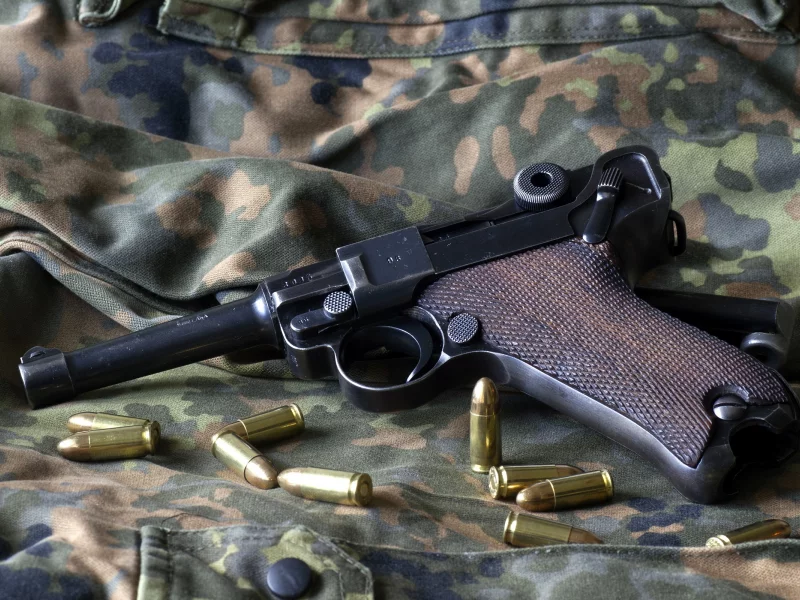 luger p08, пистолет, оружие